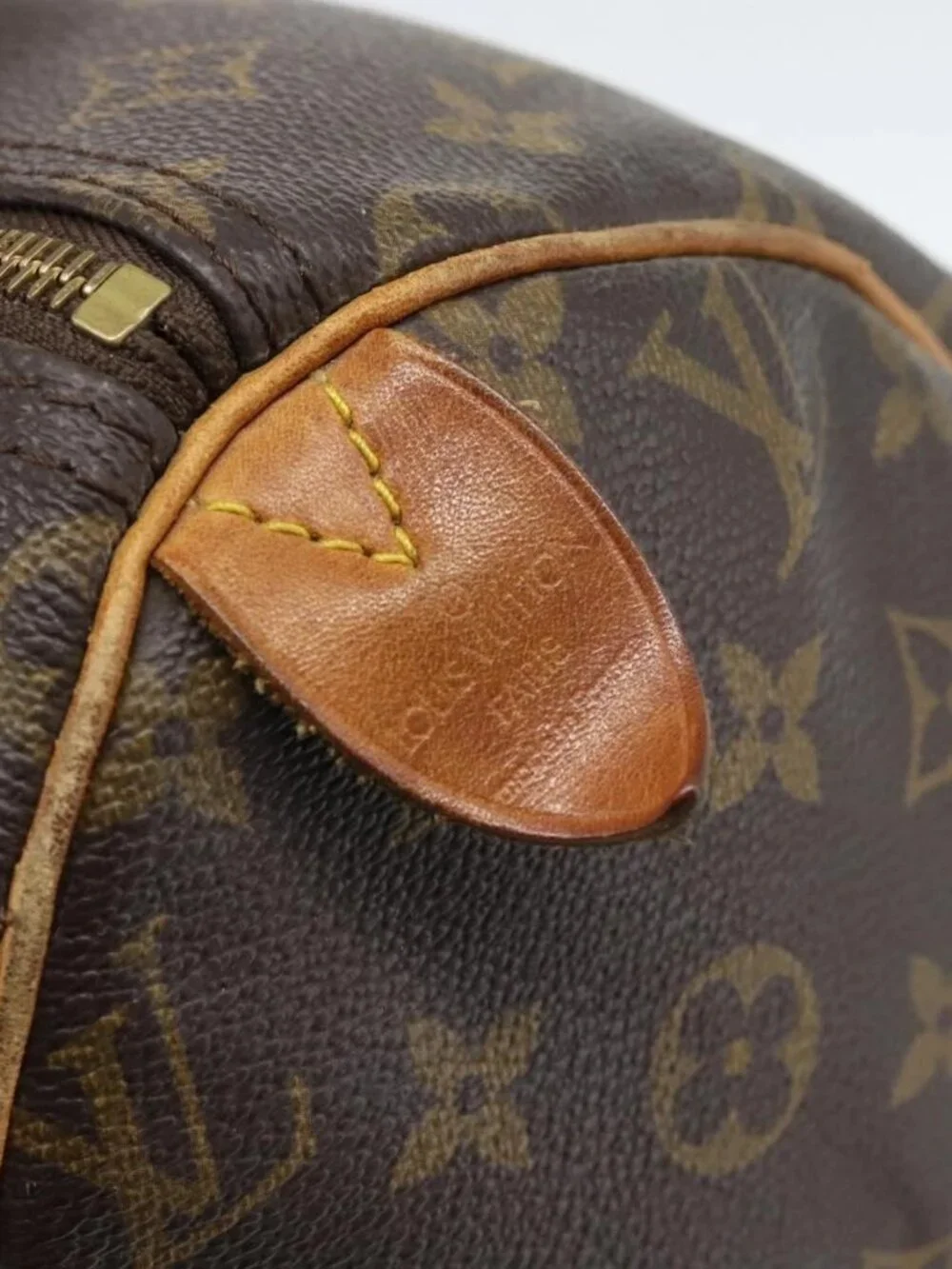 LOUIS VUITTON Monogram Speedy 30 Hand Bag M41526 LV Auth 189348